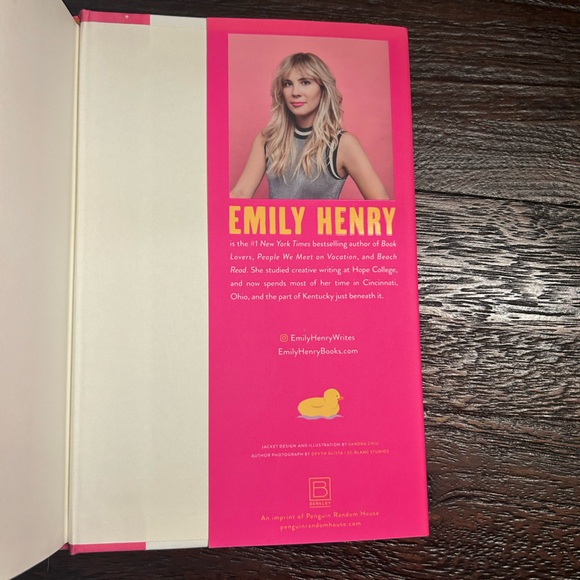 Happy Place by Emily Henry- Hardcover Book - Picture 4 of 4